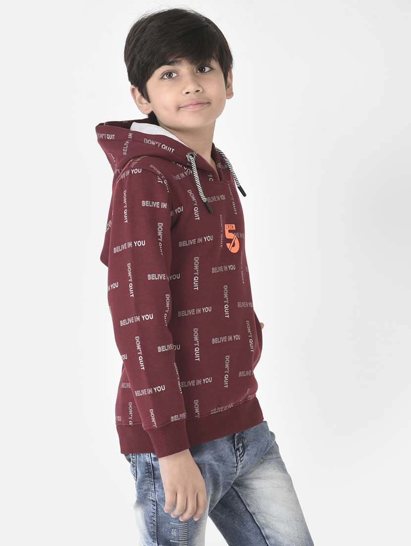 boys typography sweatshirt - 19164615 -  Standard Image - 2