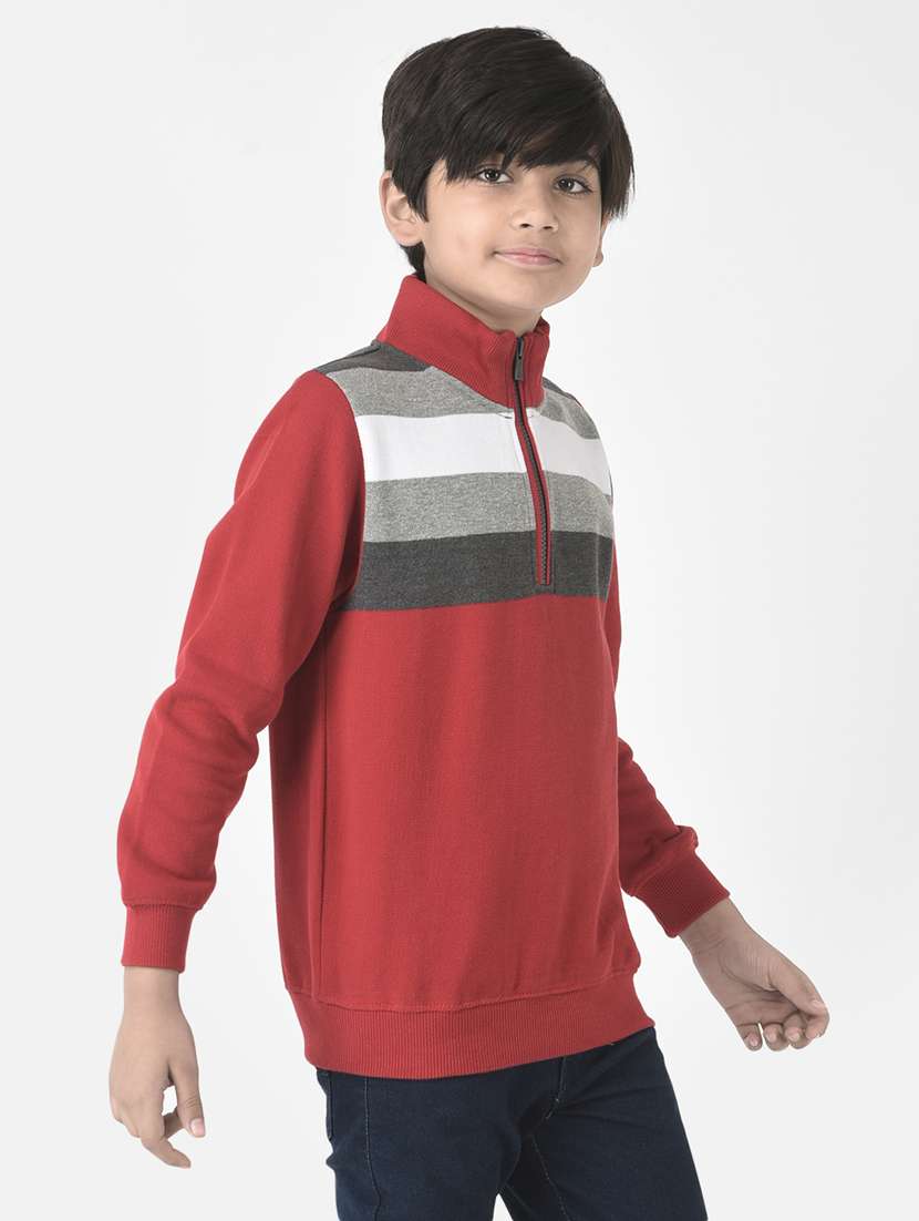 boys stripes sweatshirt - 19164625 -  Standard Image - 2