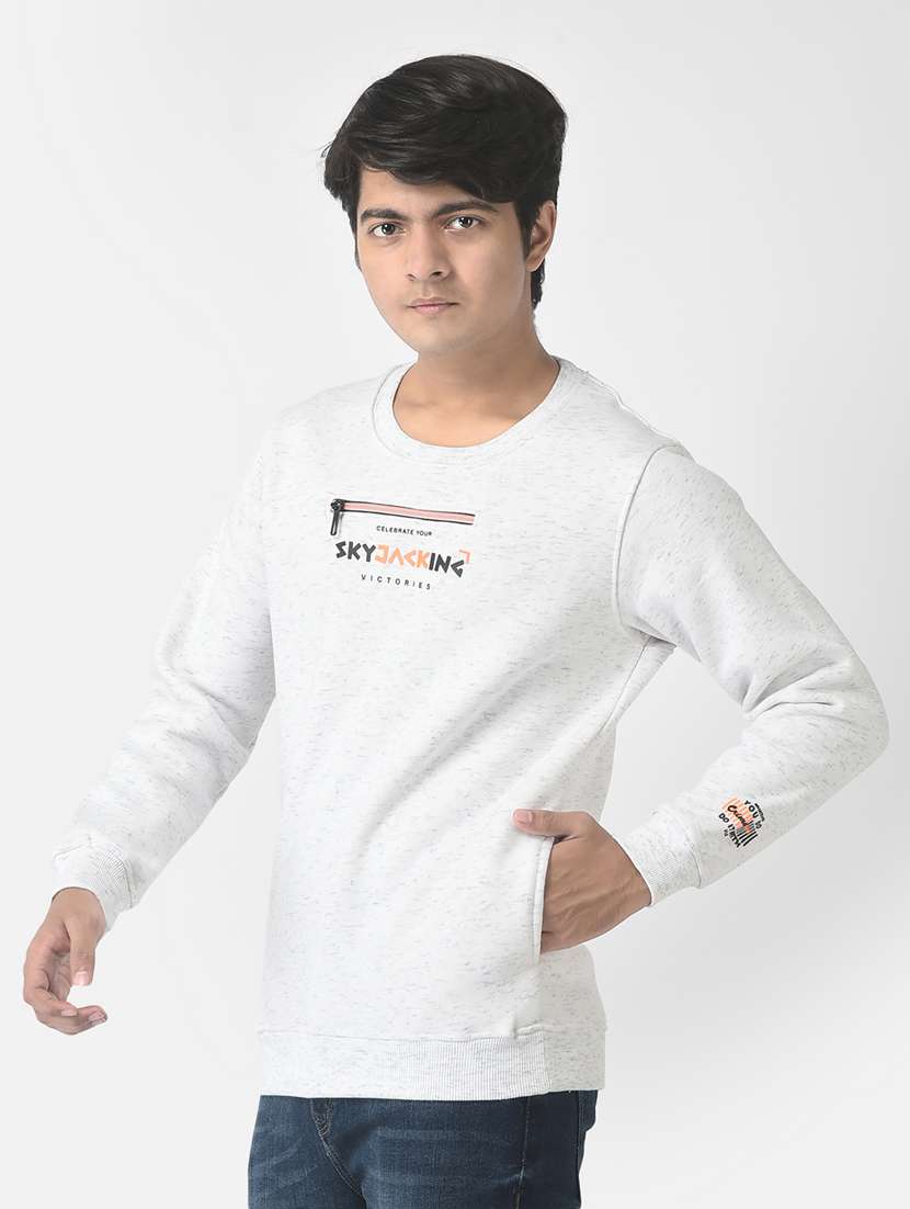 boys typography sweatshirt - 19164626 -  Standard Image - 2