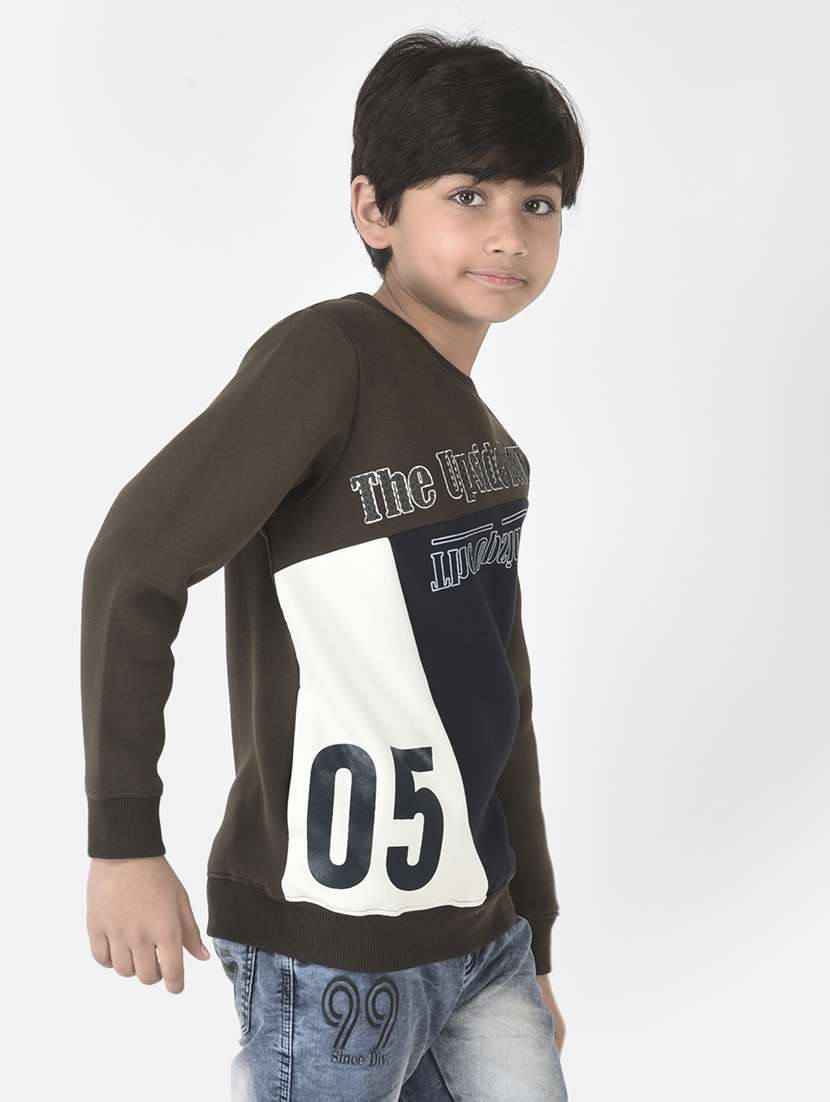 boys color block sweatshirt - 19164657 -  Standard Image - 2