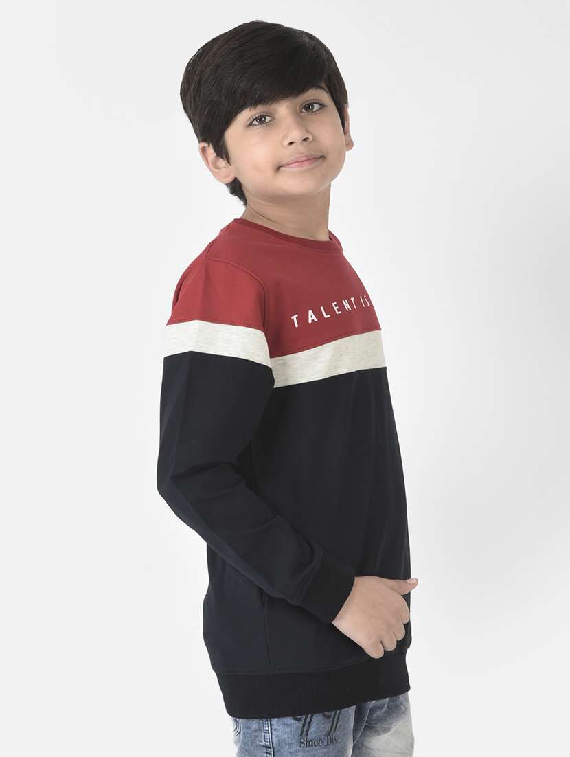 boys color block sweatshirt - 19164668 -  Standard Image - 2