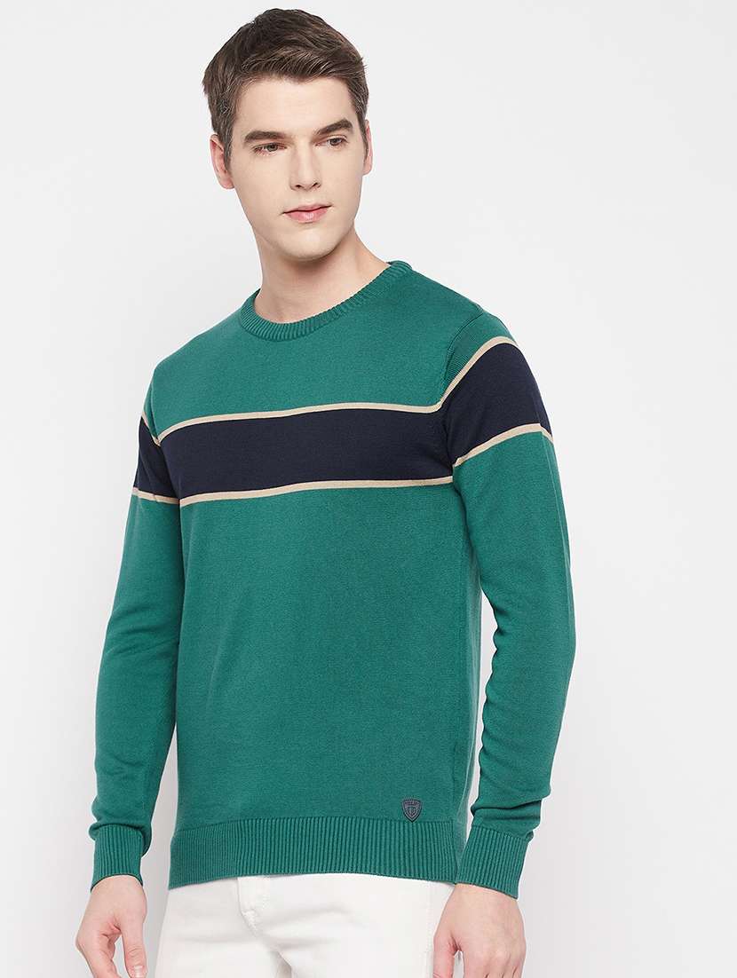 round neck solid pullover - 19164838 -  Standard Image - 2