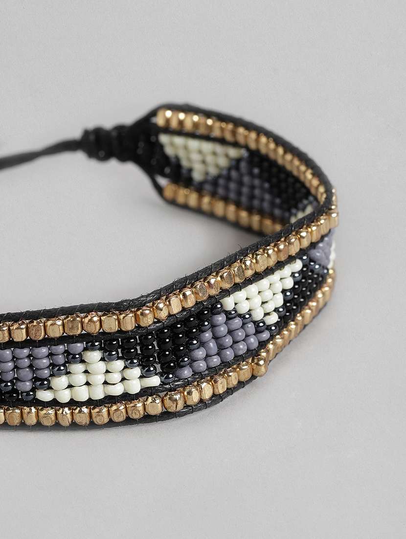 multi colored metal bangle  bracelet - 19166895 -  Standard Image - 2