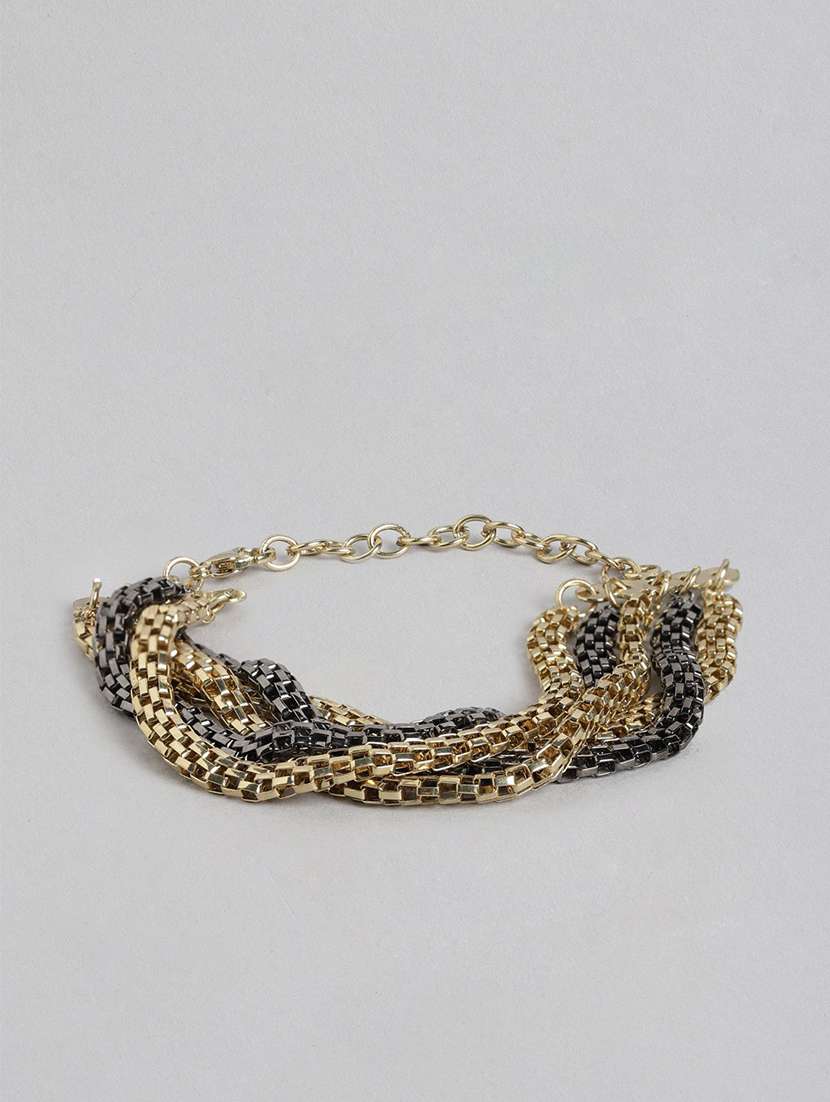 gold metal bangle  bracelet