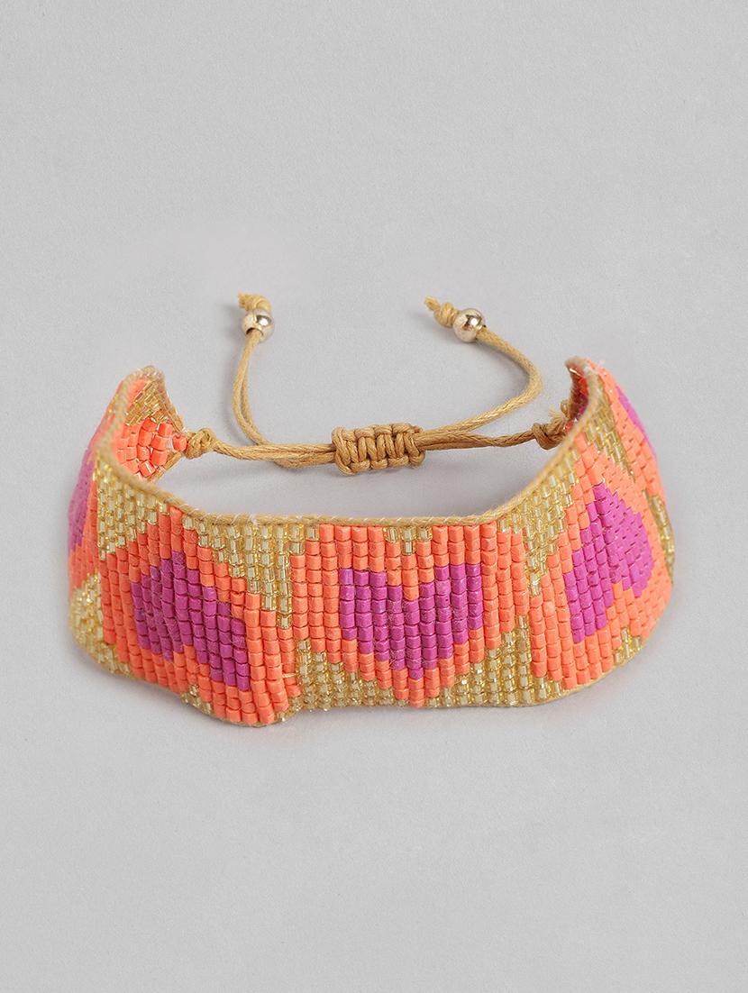multi colored metal bangle  bracelet - 19166902 -  Zoom Image - 0