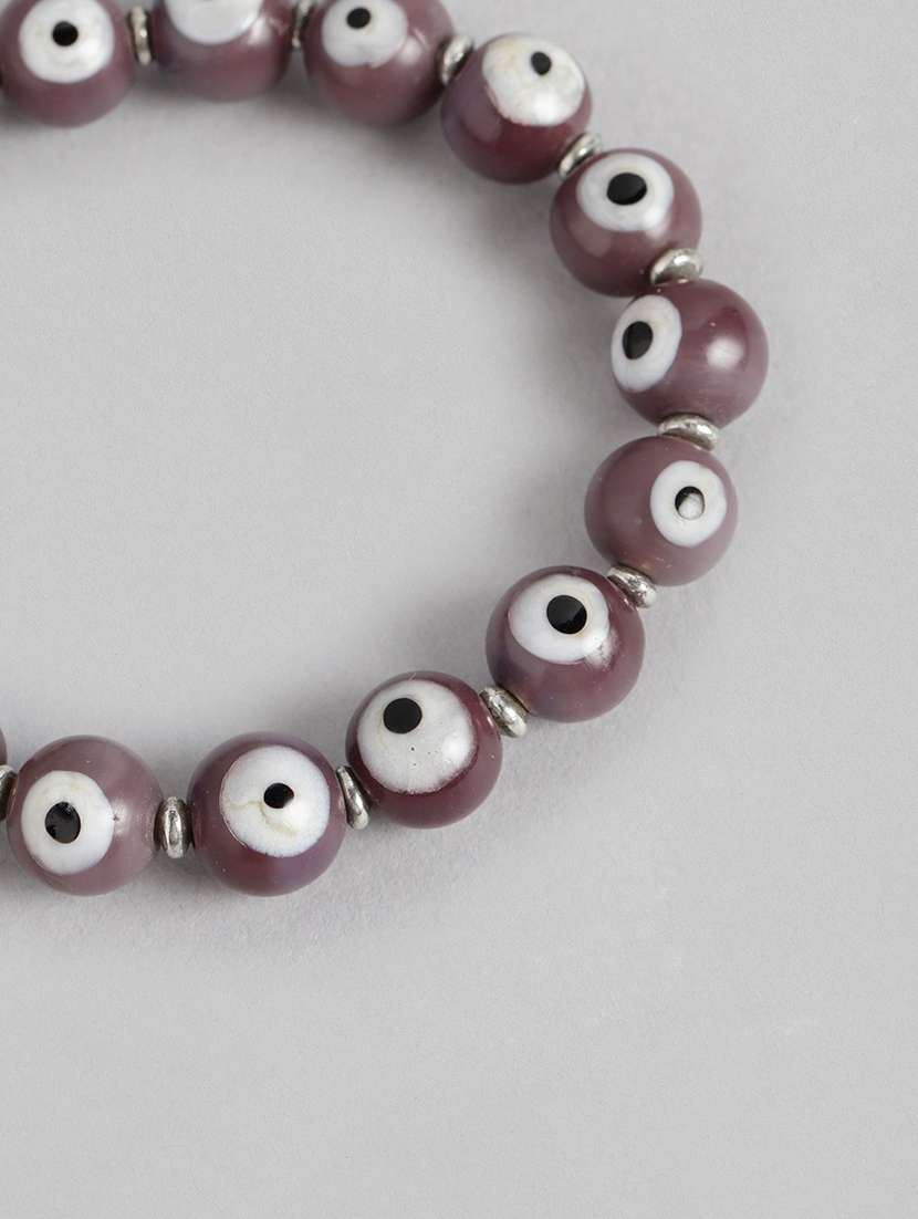 Purple Metal Beaded Bracelet - 19166905 -  Standard Image - 2