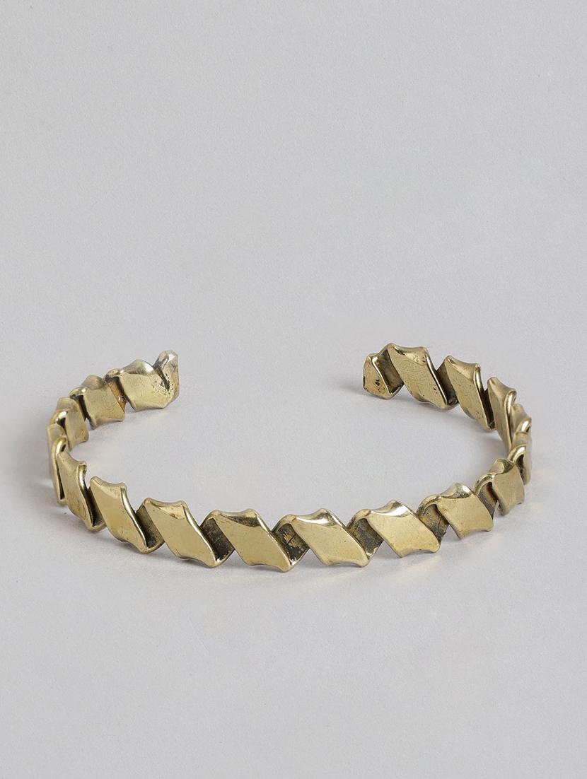 gold metal bangle  bracelet - 19166916 -  Zoom Image - 0