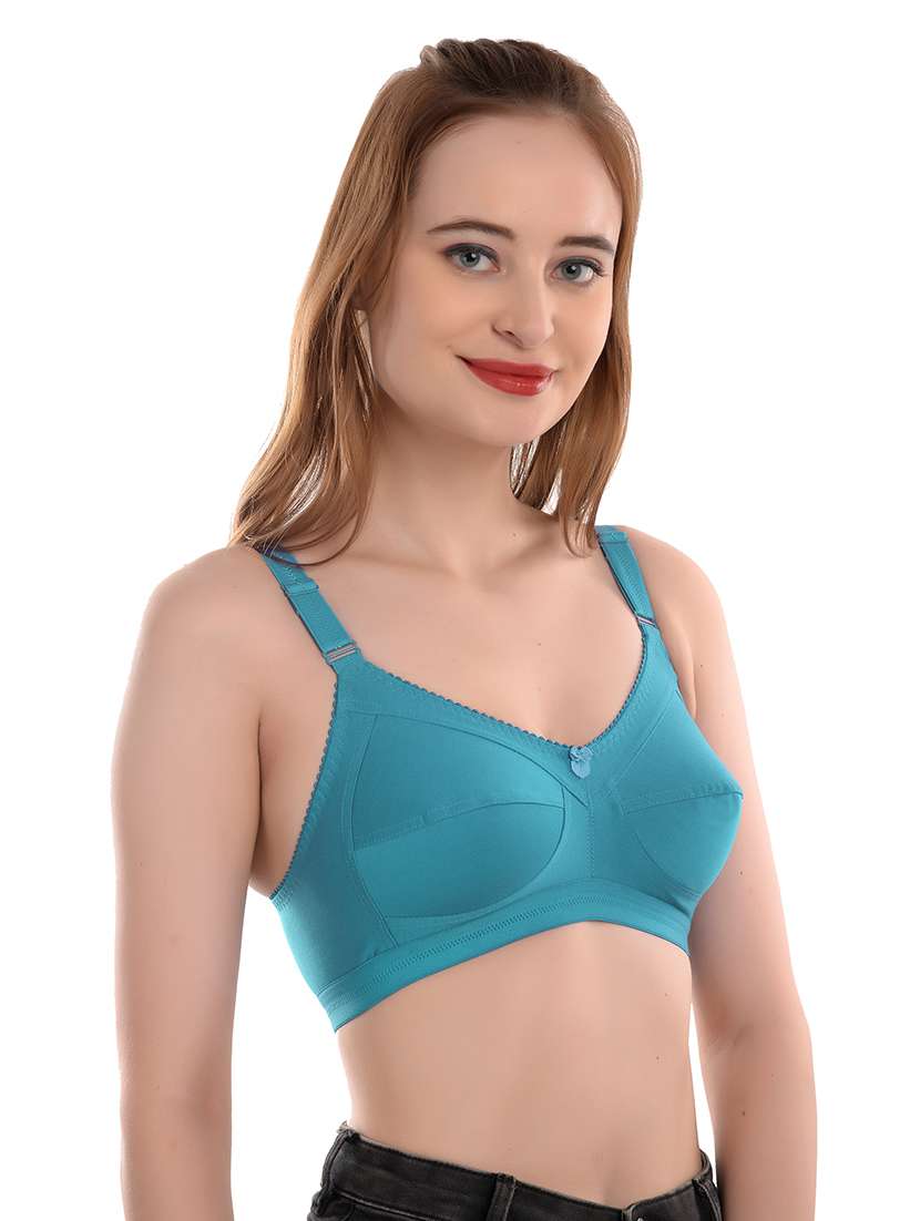 pack of 3 non padded regular bra - 19167465 -  Standard Image - 2