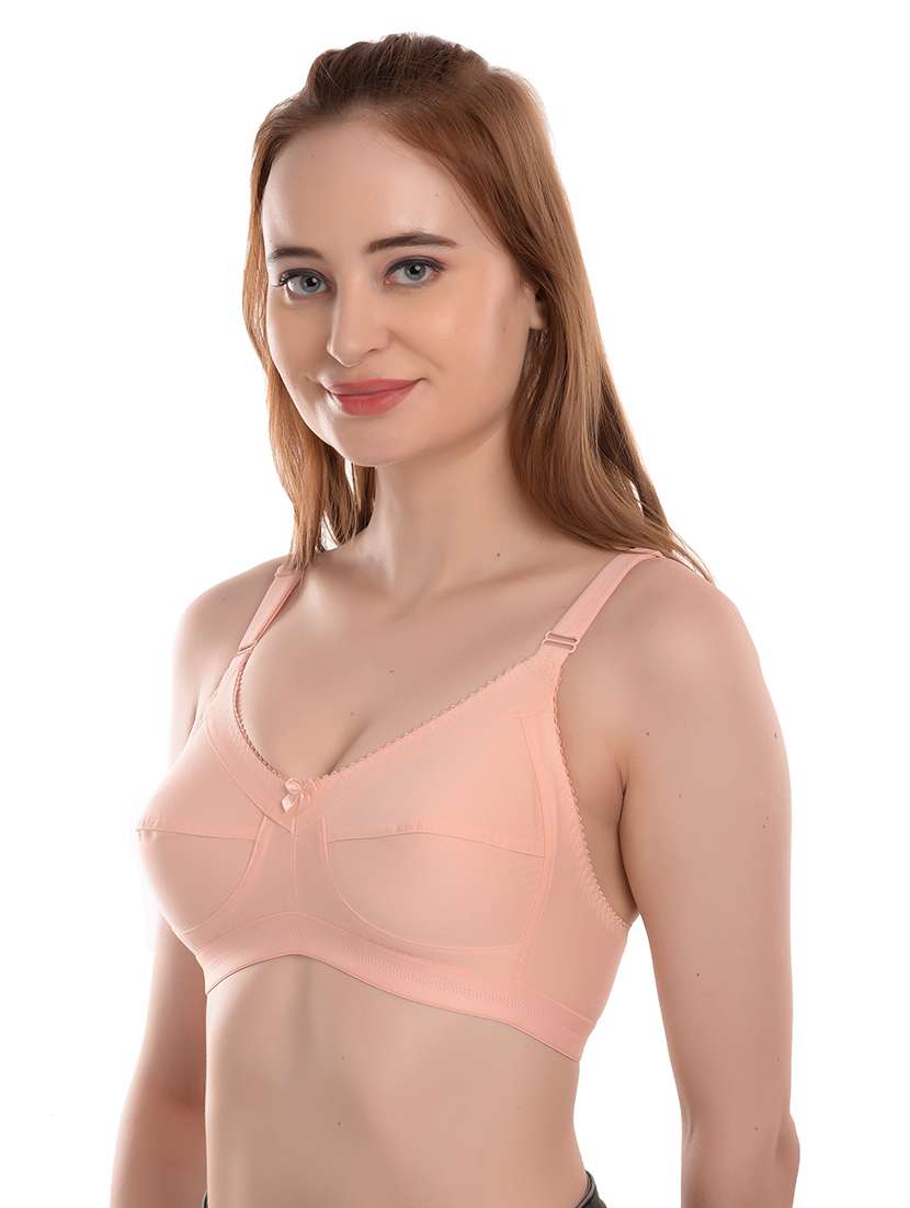 pack of 3 non padded regular bra  - 19167487 -  Standard Image - 2