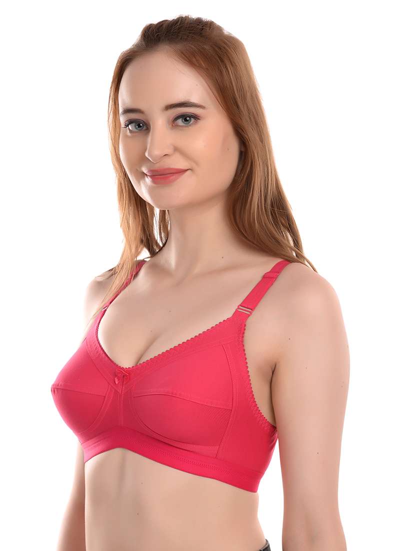 pack of 3 non padded regular bra  - 19167491 -  Standard Image - 2
