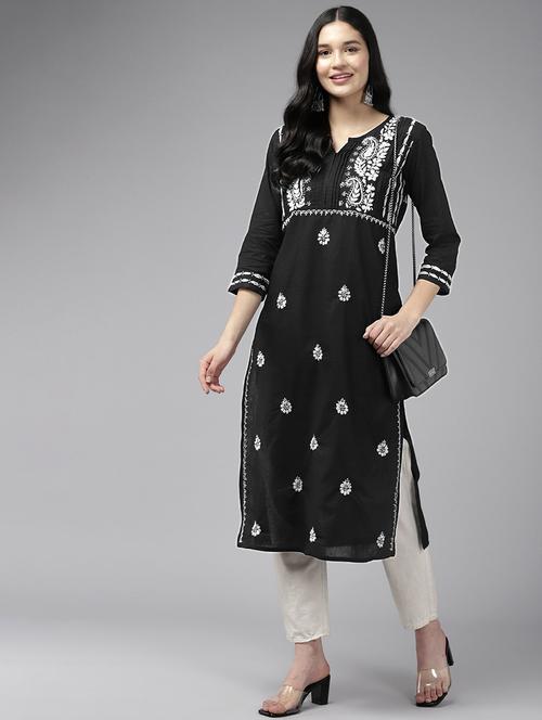 women's straight kurta - 19167500 - Standard Image - 0