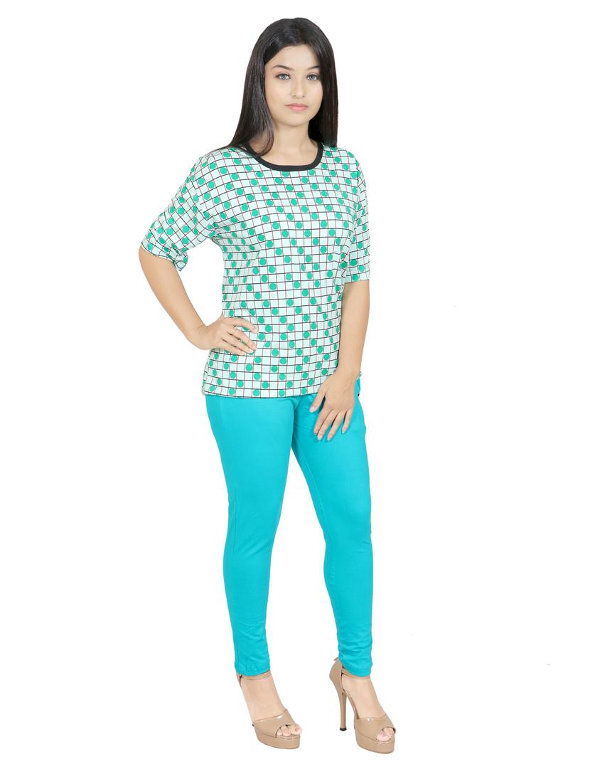 round neck printed nightwear set - 19167600 - Standard Image - 2