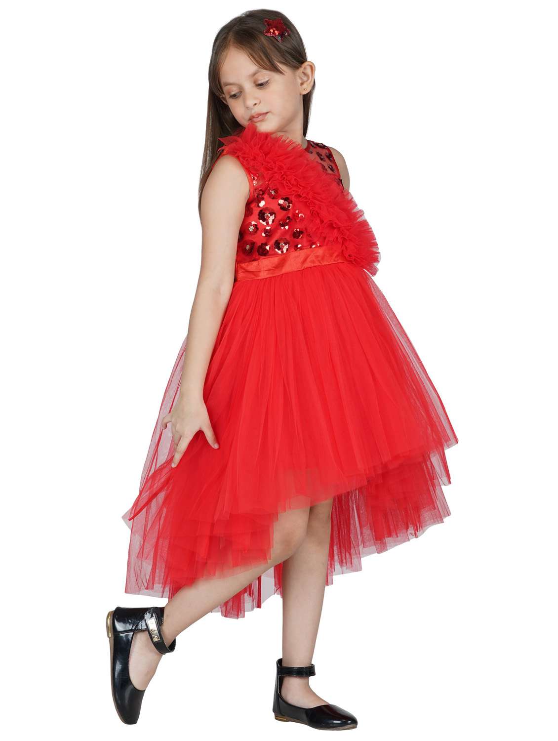 red net frock - 19169187 -  Standard Image - 2