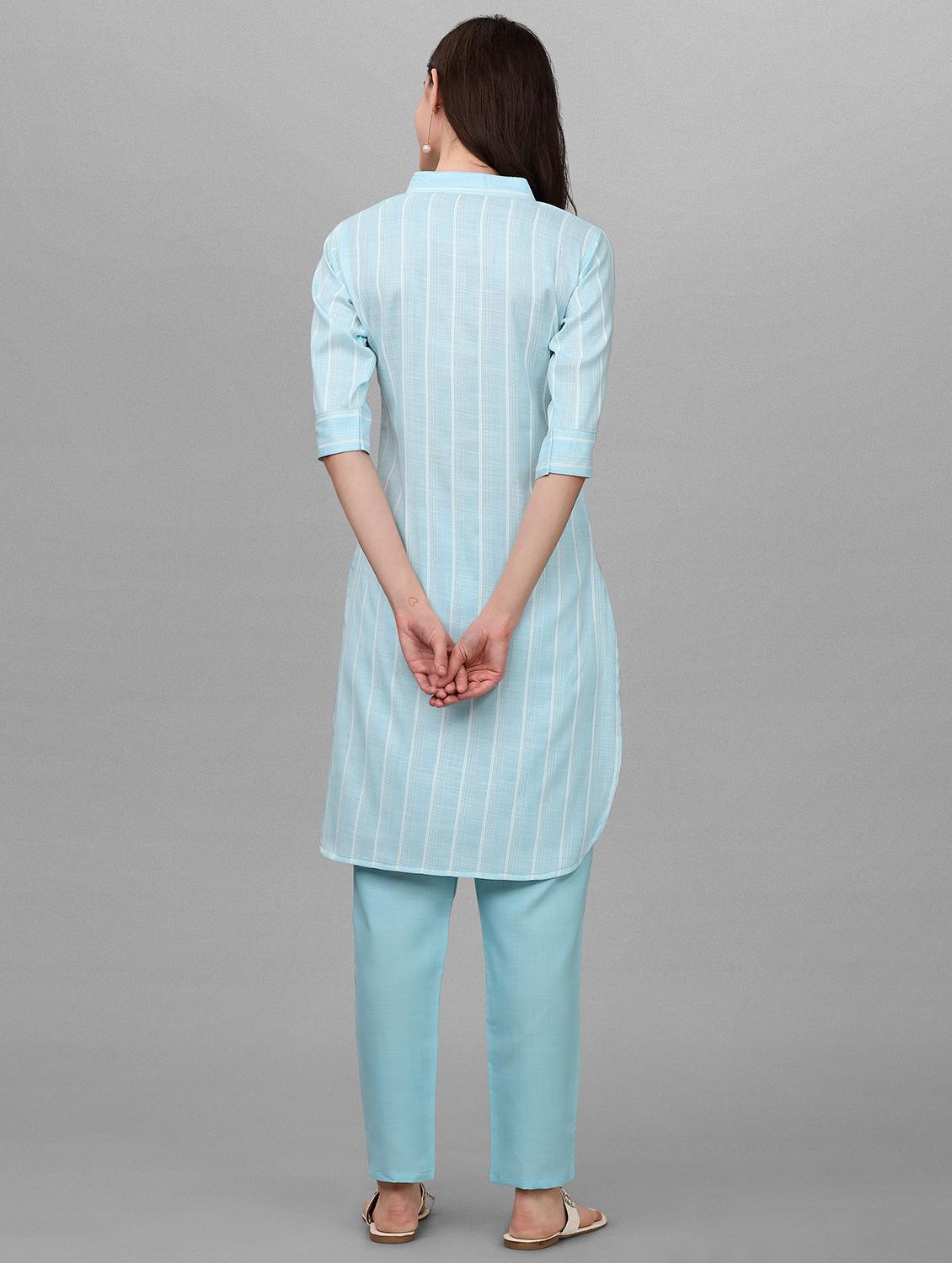 striped kurta pant set - 19169503 - Standard Image - 2
