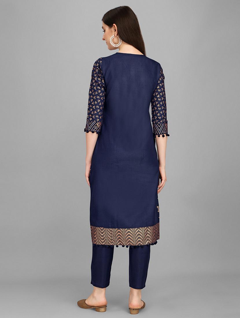 printed kurta pant set - 19169551 - Standard Image - 2