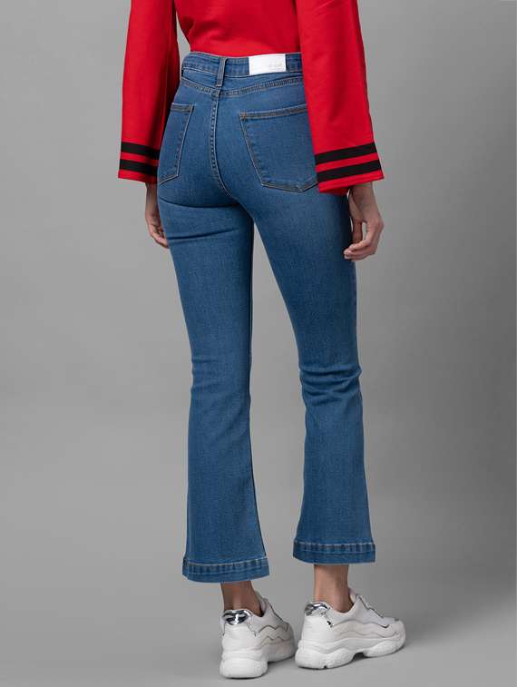 women's plain bootcut jeans - 19169675 -  Standard Image - 2