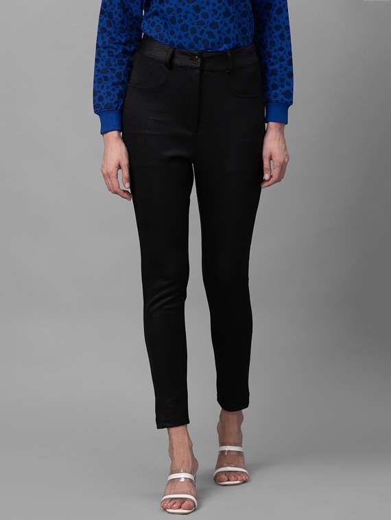 women self designed cigarette trouser