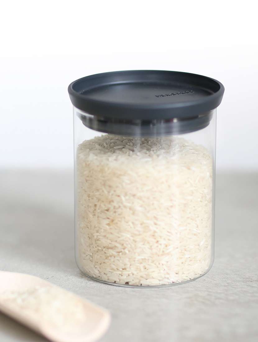 brabantia stackable glass jar