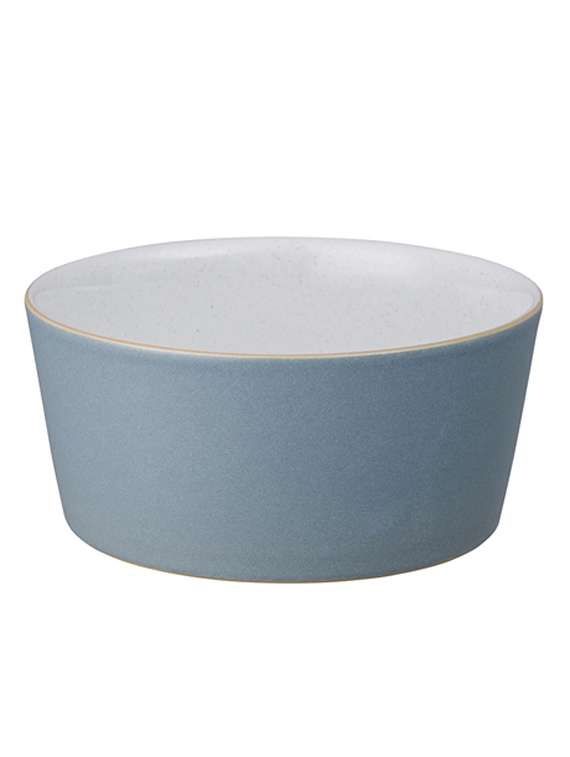 denby impression blue straight rice bowl