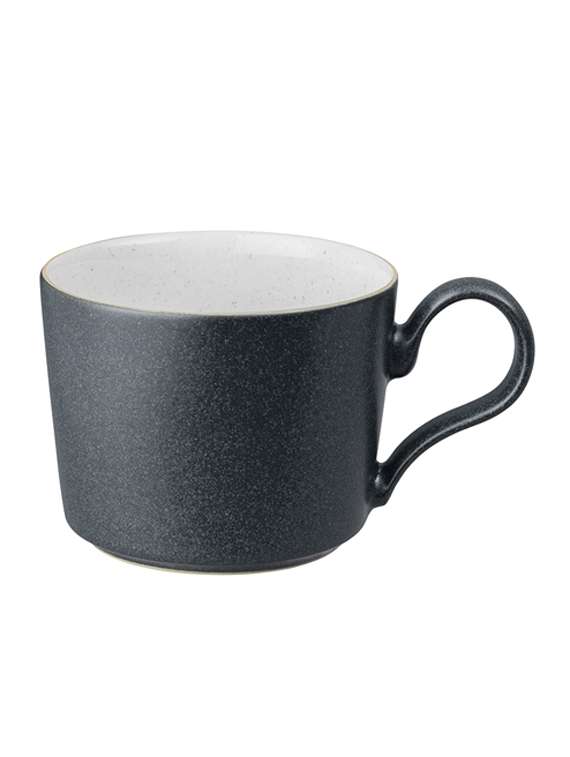 denby impression charcoal blue tea & coffee cup