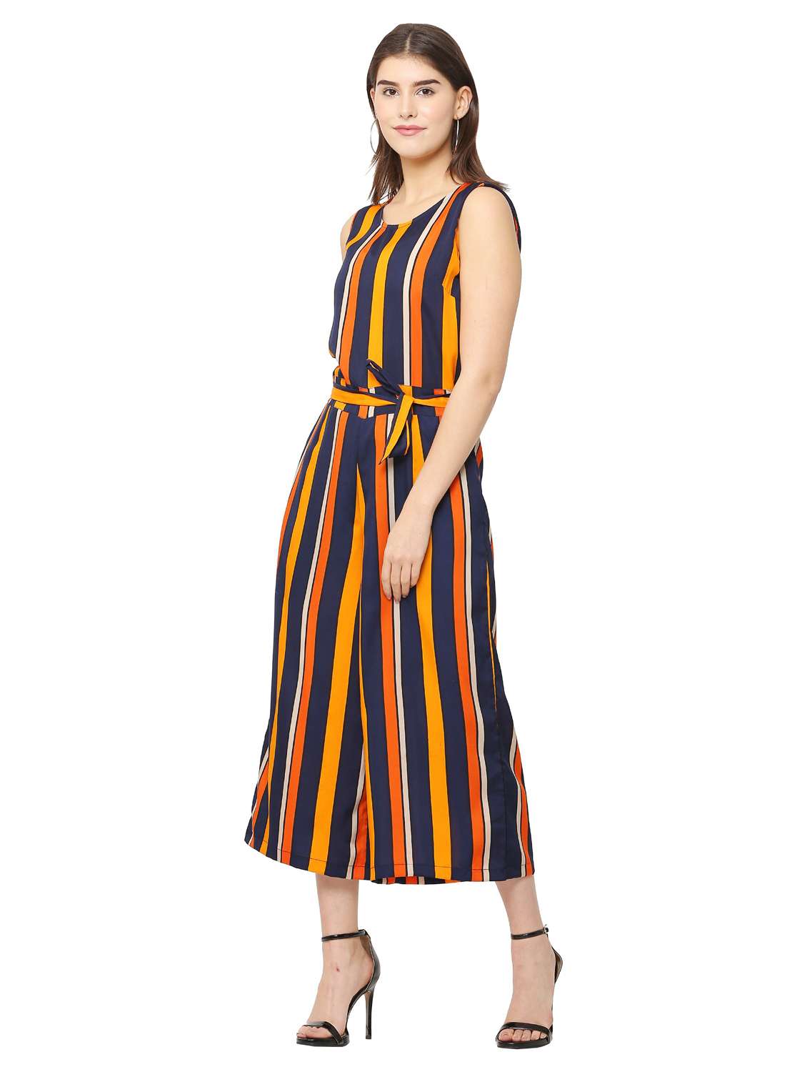 yellow printed jumpsuit - 19171591 -  Standard Image - 2