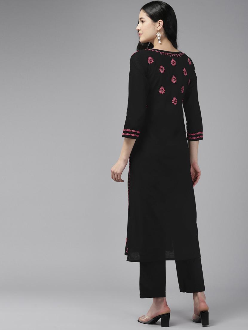 women's straight kurta - 19172067 - Standard Image - 2