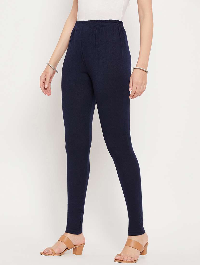 solids woolen legging - 19172135 - Standard Image - 2
