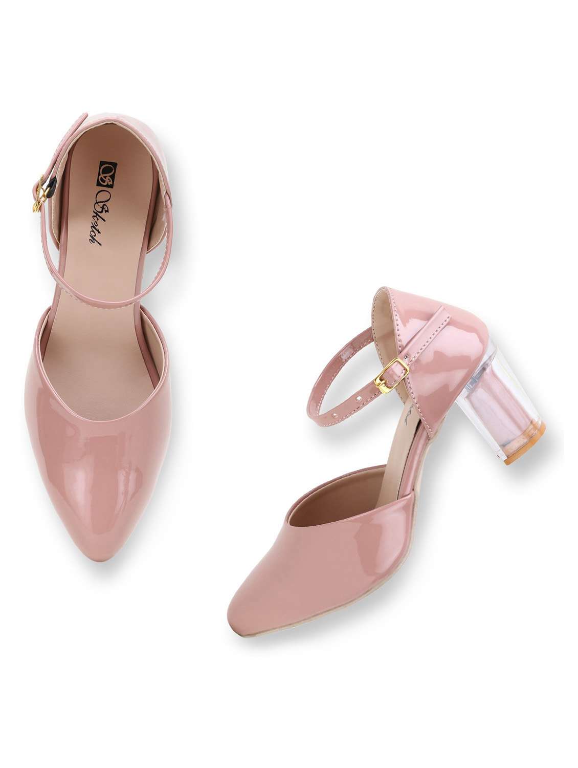 women solid back strap sandal - 19172602 -  Standard Image - 2