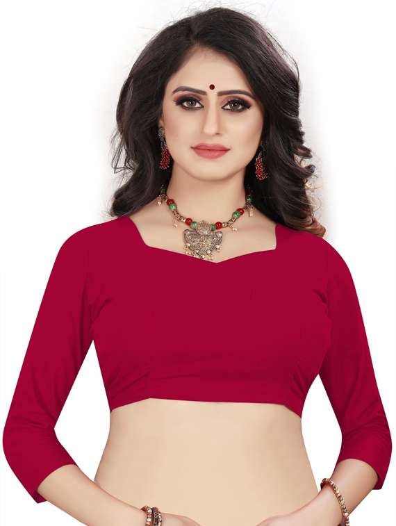 pink art silk kanjivaram saree with blouse - 19173036 -  Standard Image - 2