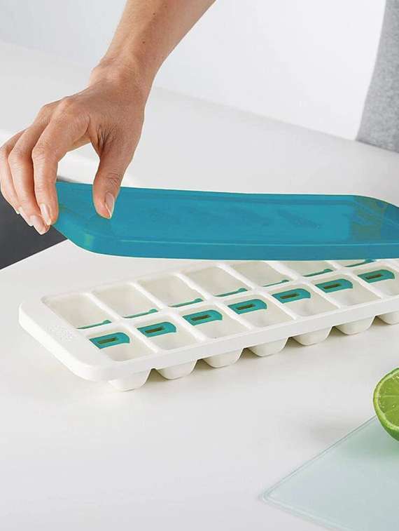 joseph joseph quicksnap plus ice cube tray - blue