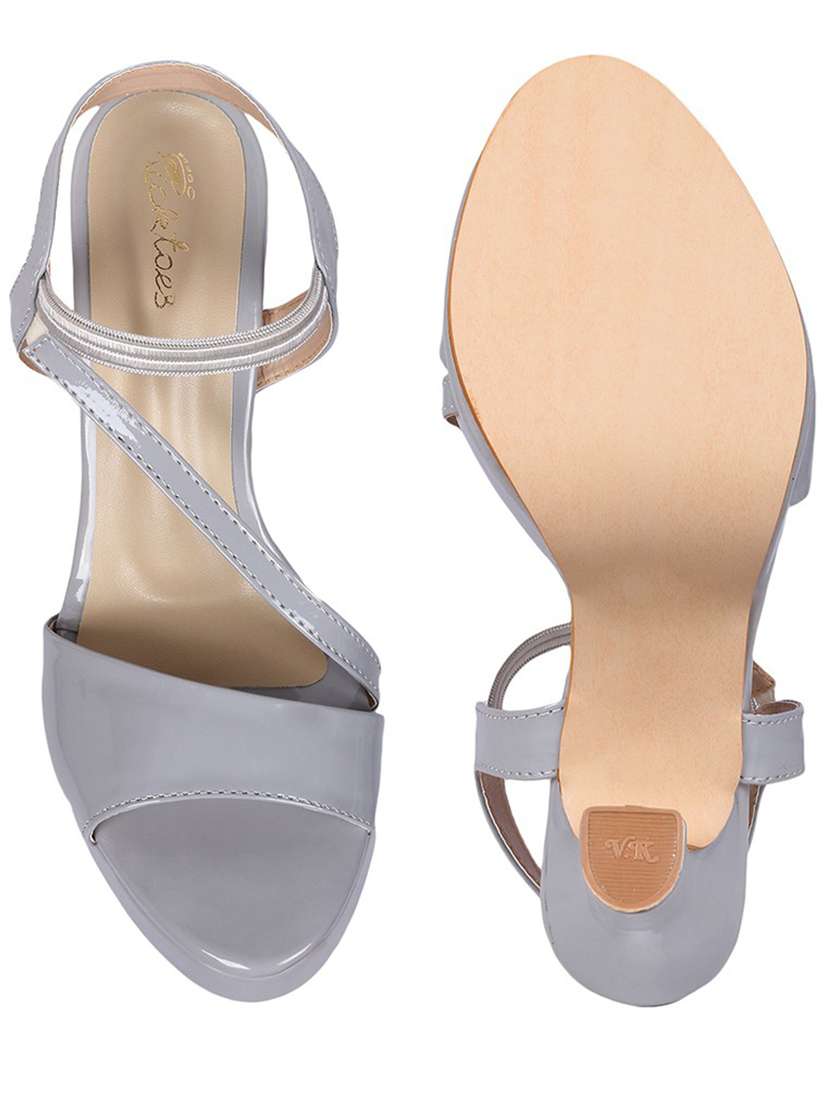 women solid back strap sandal - 19177831 -  Standard Image - 2