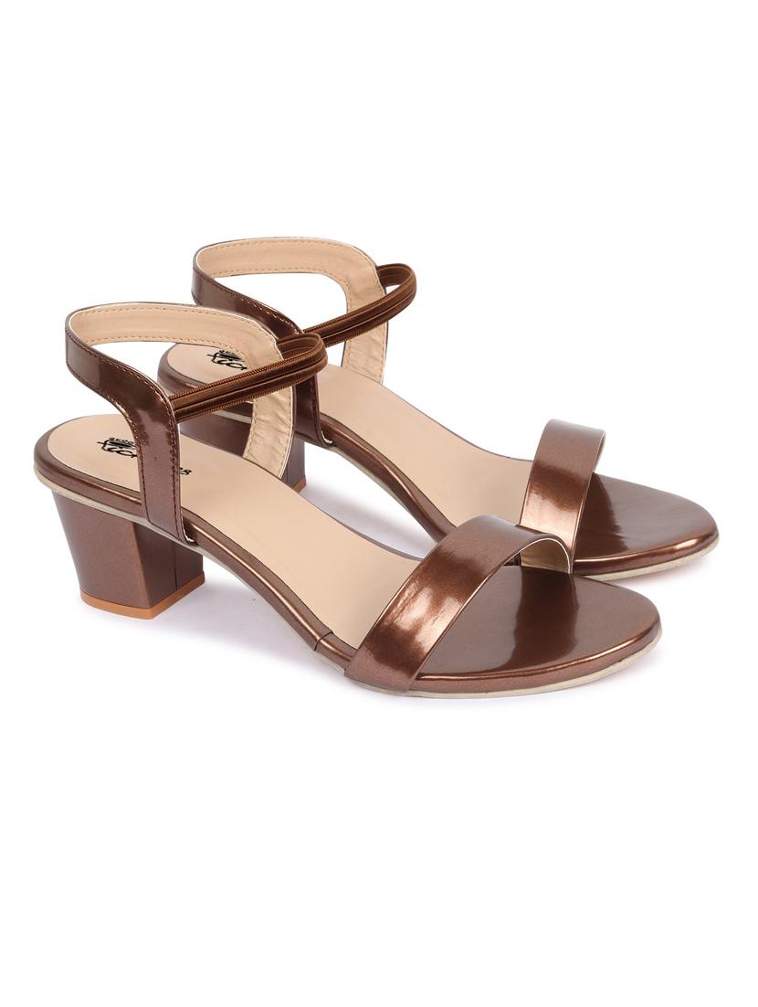 women solid ankle strap sandal - 19177886 - Zoom Image - 0