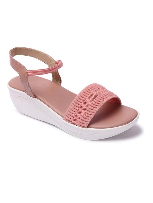 pink wedge sandal - 19177907 - Standard Image - 0