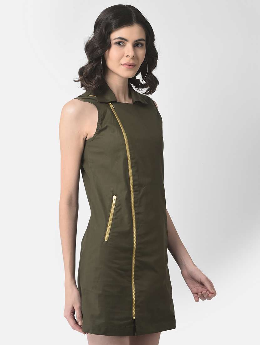 women's shift solid dress - 19178440 - Standard Image - 2