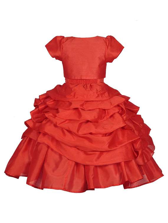 girls round neck sleeveless frock - 19178623 - Zoom Image - 0