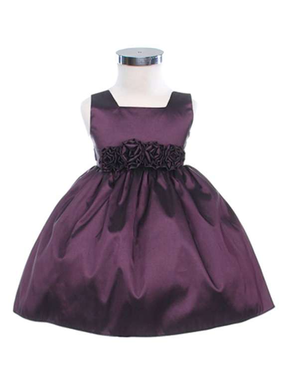 girls square neck sleeveless frock