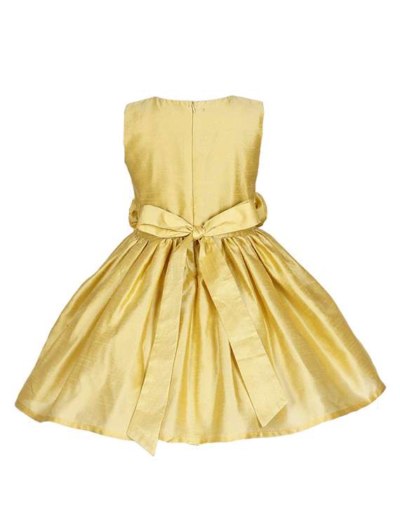 girls square neck sleeveless frock - 19178631 - Standard Image - 2