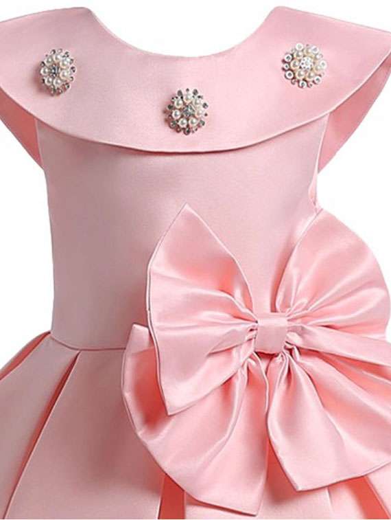 girls round neck sleeveless frock - 19178699 -  Standard Image - 2