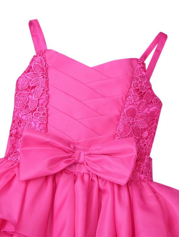 girls v neck sleeveless frock - 19178708 - Standard Image - 2