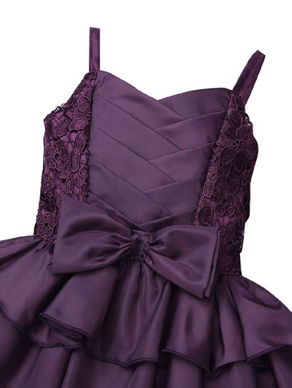 girls shoulder strap sleeveless frock - 19178711 -  Standard Image - 2