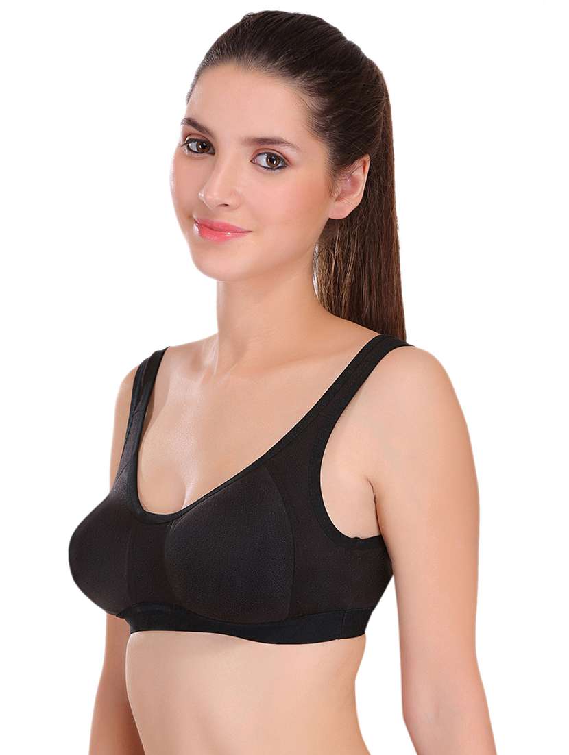  pack of 3 non padded sports bra - 19180738 -  Standard Image - 2