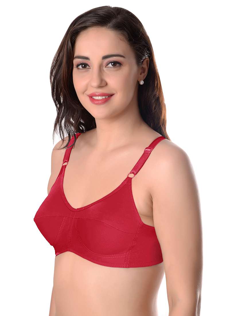 multi coloured solid bra - 19180750 -  Standard Image - 2