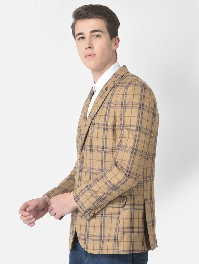 solid single breasted casual blazer - 19180852 -  Standard Image - 2