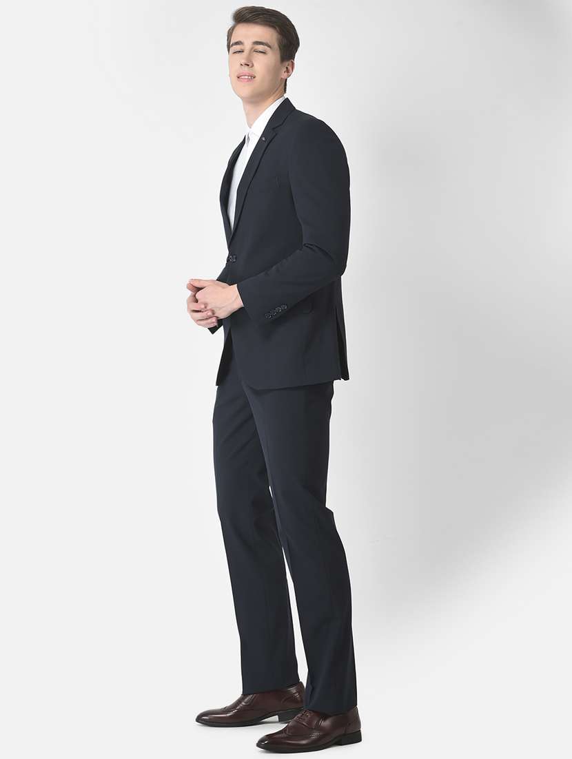 Men Notched Collar Single Breasted Suit - 19180964 -  Standard Image - 2