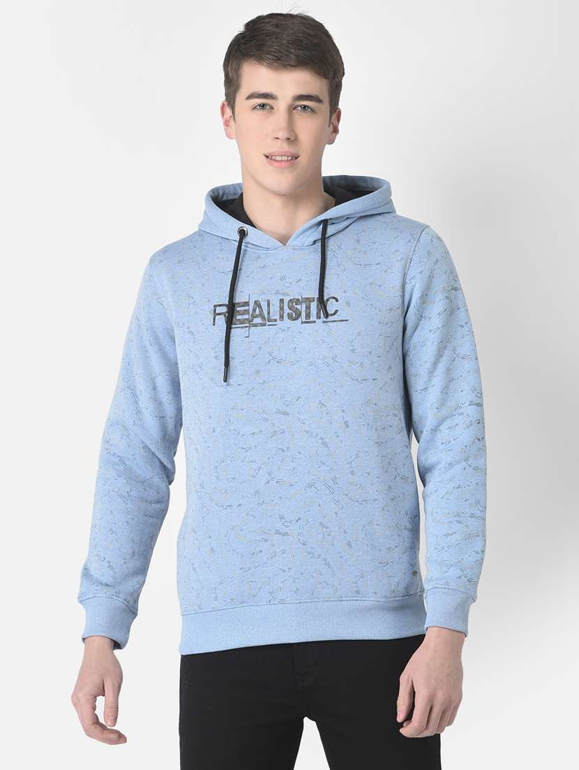 mens chest print sweatshirt