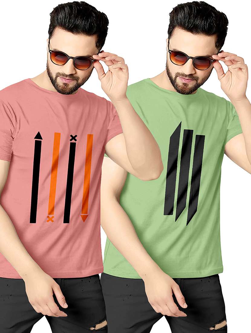 pack of 2 graphic combos t-shirt