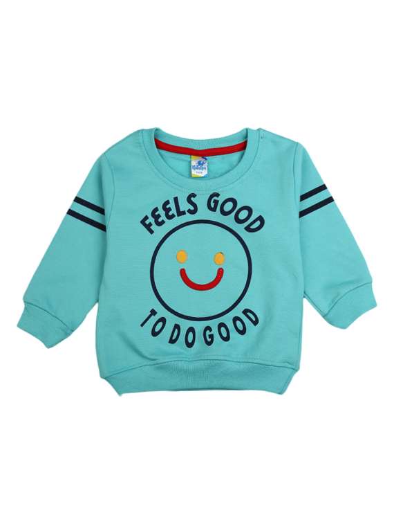 unisex long sleeves printed t-shirt