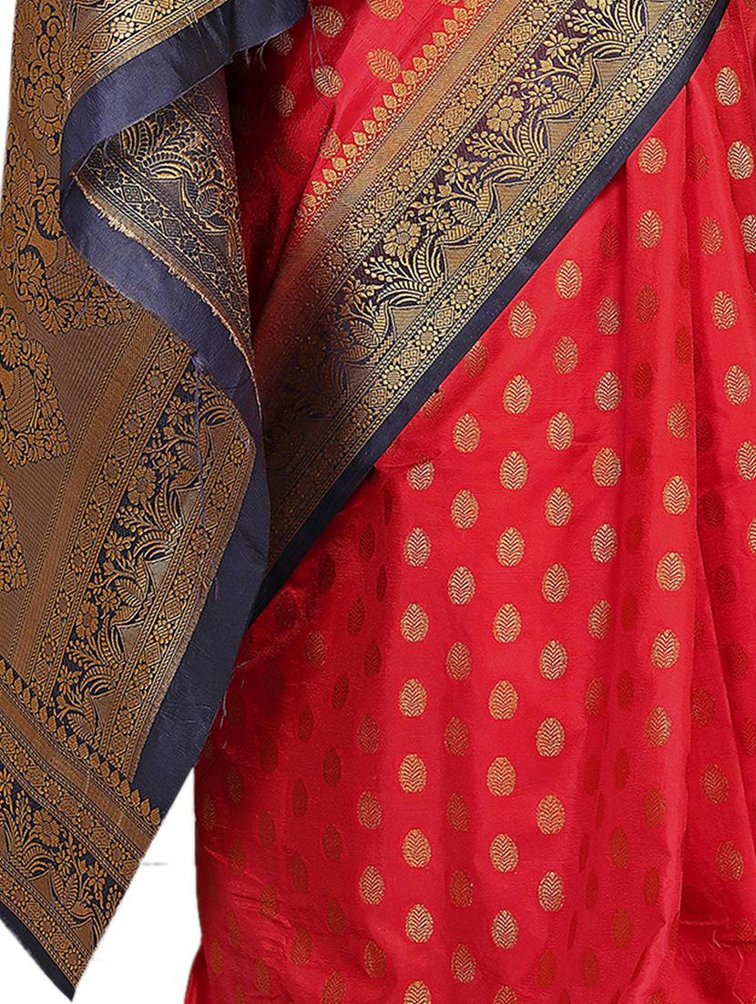 self design woven saree - 19183700 - Standard Image - 2