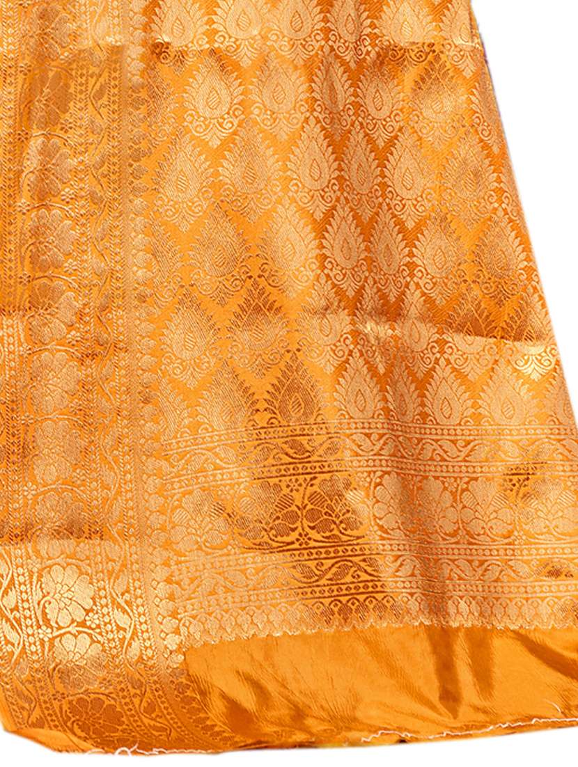 self design woven saree with blouse - 19183750 -  Standard Image - 2