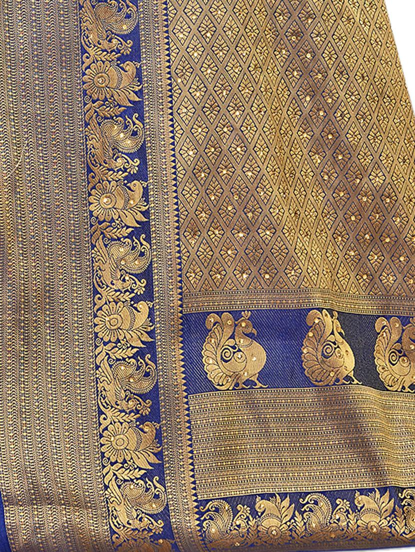self design woven saree - 19183758 - Standard Image - 2